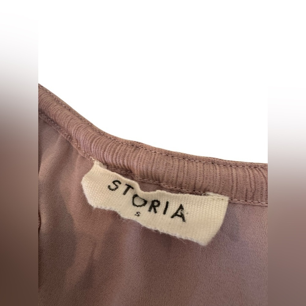 Storia Lilac Babydoll Dress Small - Picture 5 of 9